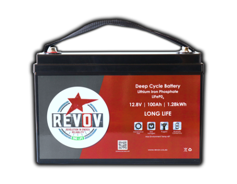 Load image into Gallery viewer, REVOV 12V 100Ah 1.280kWh Battery
