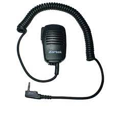 Load image into Gallery viewer, Zartek ZA-748 Single Pin Lapel Speaker Microphone
