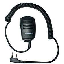 Zartek Handheld Lapel Speaker Microphone