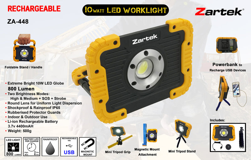 Load image into Gallery viewer, Zartek ZA-448 LED Worklight
