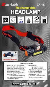 Load image into Gallery viewer, Zartek ZA-437 LED Headlamp
