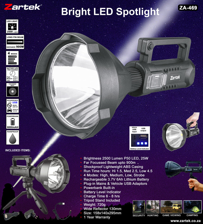 Load image into Gallery viewer, Zartek ZA-469 LED Spotlight
