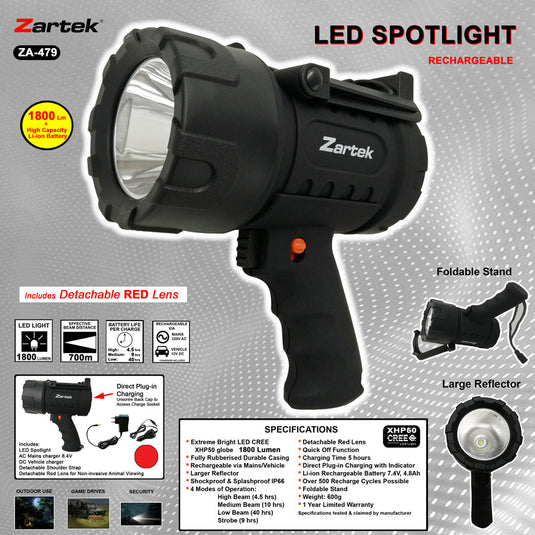 Zartek ZA-479 LED Spotlight