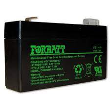 Load image into Gallery viewer, Forbatt 6V 1.4Ah Lead Acid Battery (L97 X W24 X H51)
