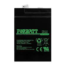 Load image into Gallery viewer, Forbatt 6V 4.5Ah Lead Acid Battery (L70 X W48 X H101)
