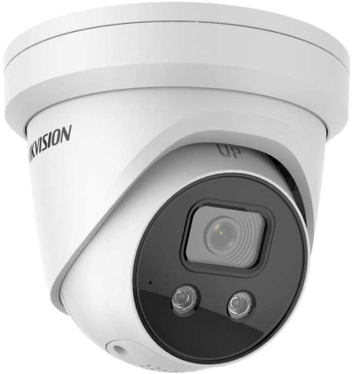 Load image into Gallery viewer, 2 MP AcuSense Strobe Light and Audible Warning Fixed Turret Network Camera
